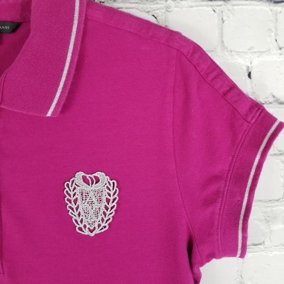 ARMANI EXCHANGE | button up polo crest shirt - Picture 2 of 7